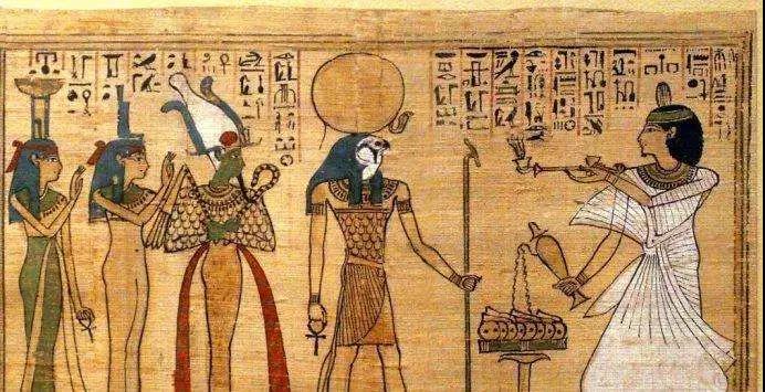 埃及文明和玛雅文明的古代壁画中有很多相似元素/资料图