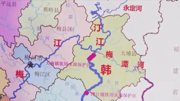 2019年汀江-韩江跨界流域突发性水环境污染事件应急演练在我县举行