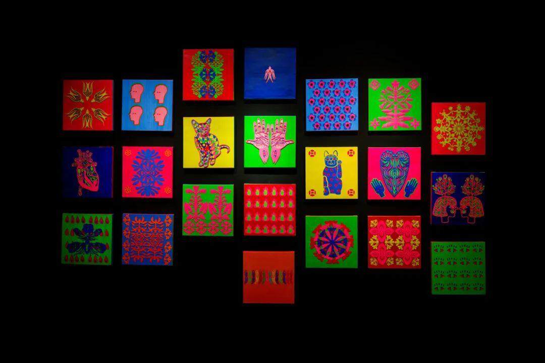 陈粉丸剪纸作品《剪纸宇宙-正形》 陈粉丸剪纸作品《剪纸宇宙-正形》