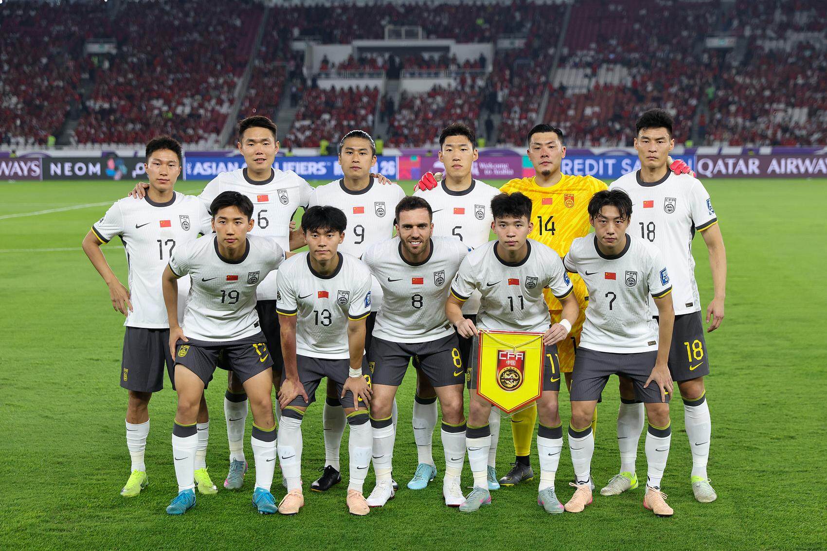国足客战印尼首发阵容 图/视觉中国