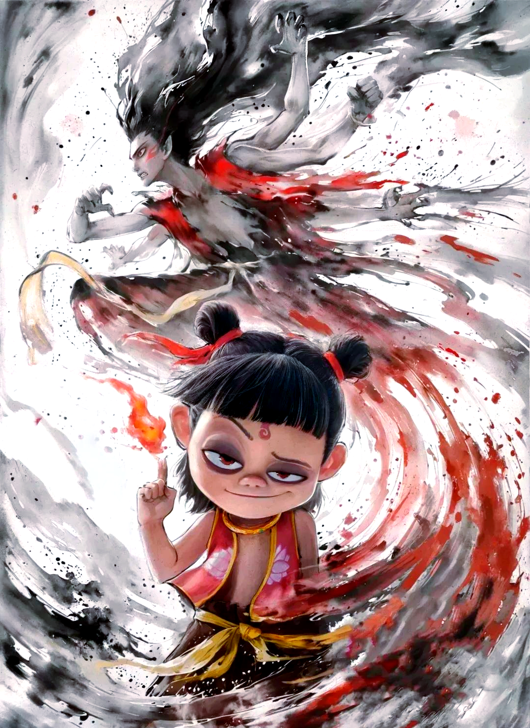 《哪吒2》海报