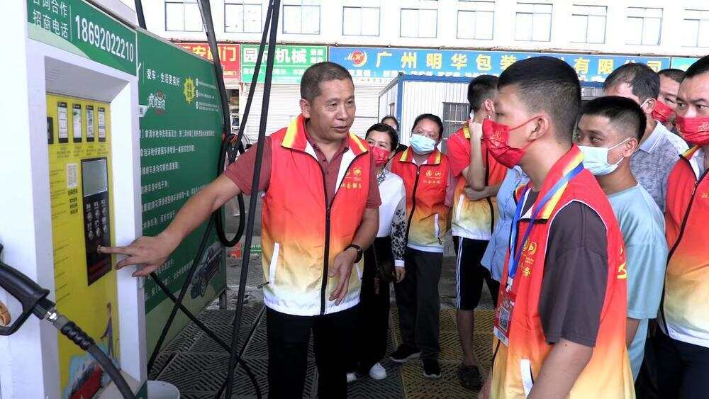 阳光港湾洗车场开展就业培训 阳光港湾洗车场开展就业培训