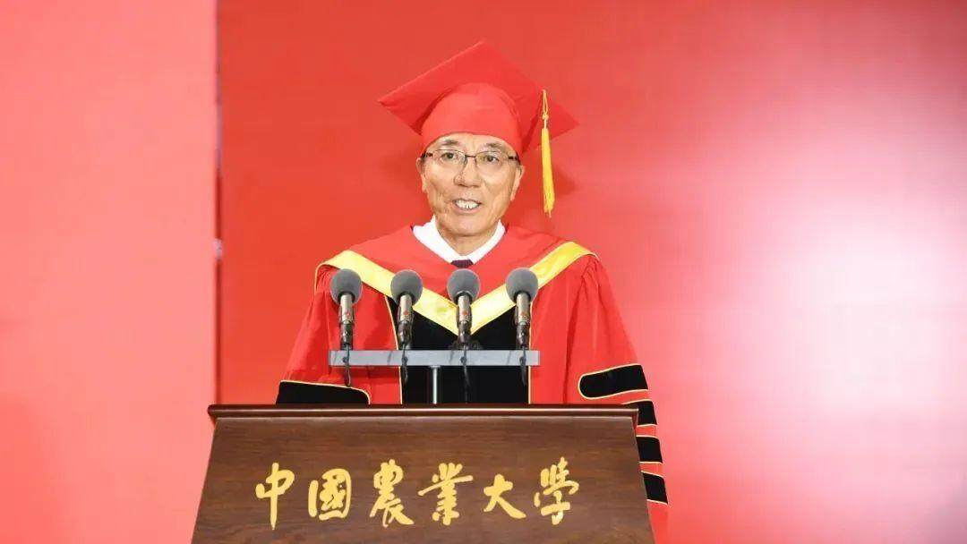 图/中国农业大学校长孙其信