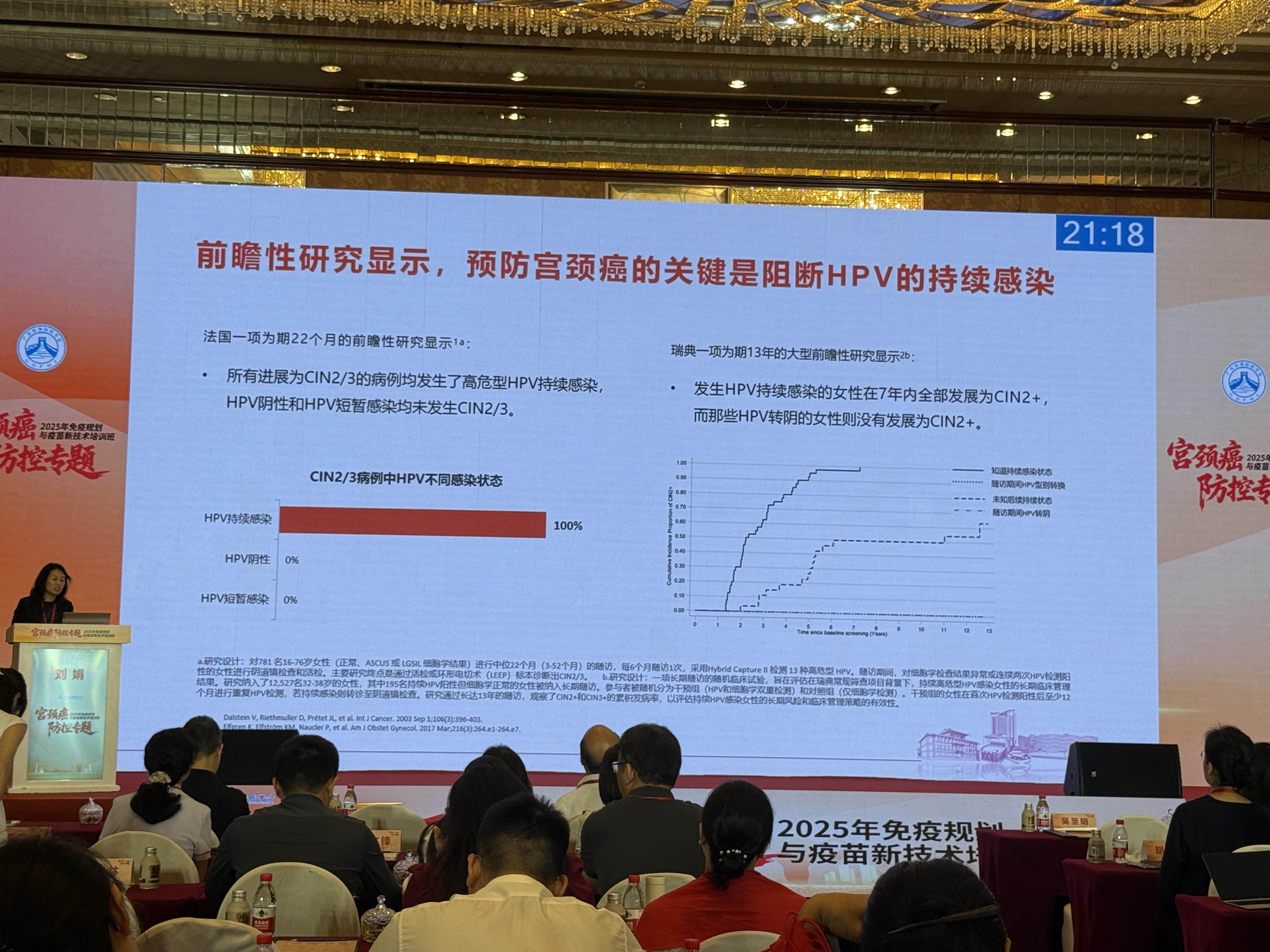 高危型HPV持续感染是罹患宫颈癌的重要原因