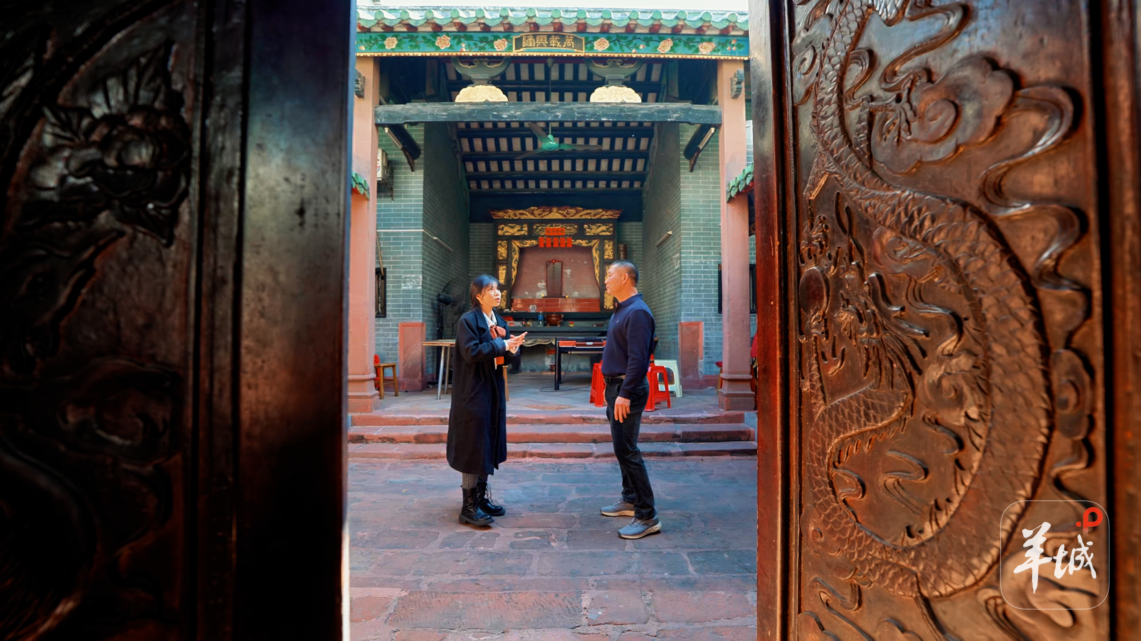 学习武术与舞麒麟