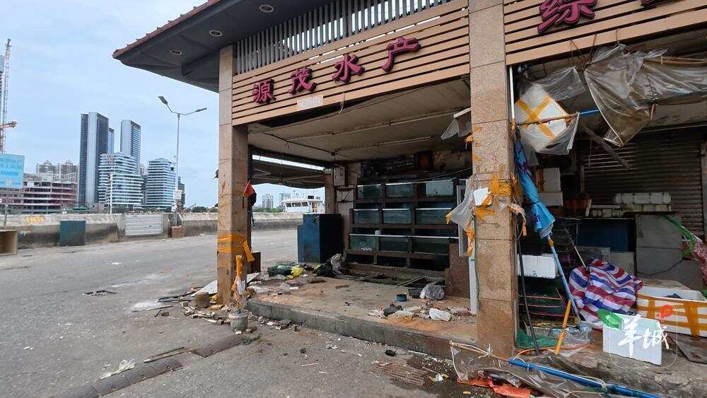  从事批发业态的档铺已搬离