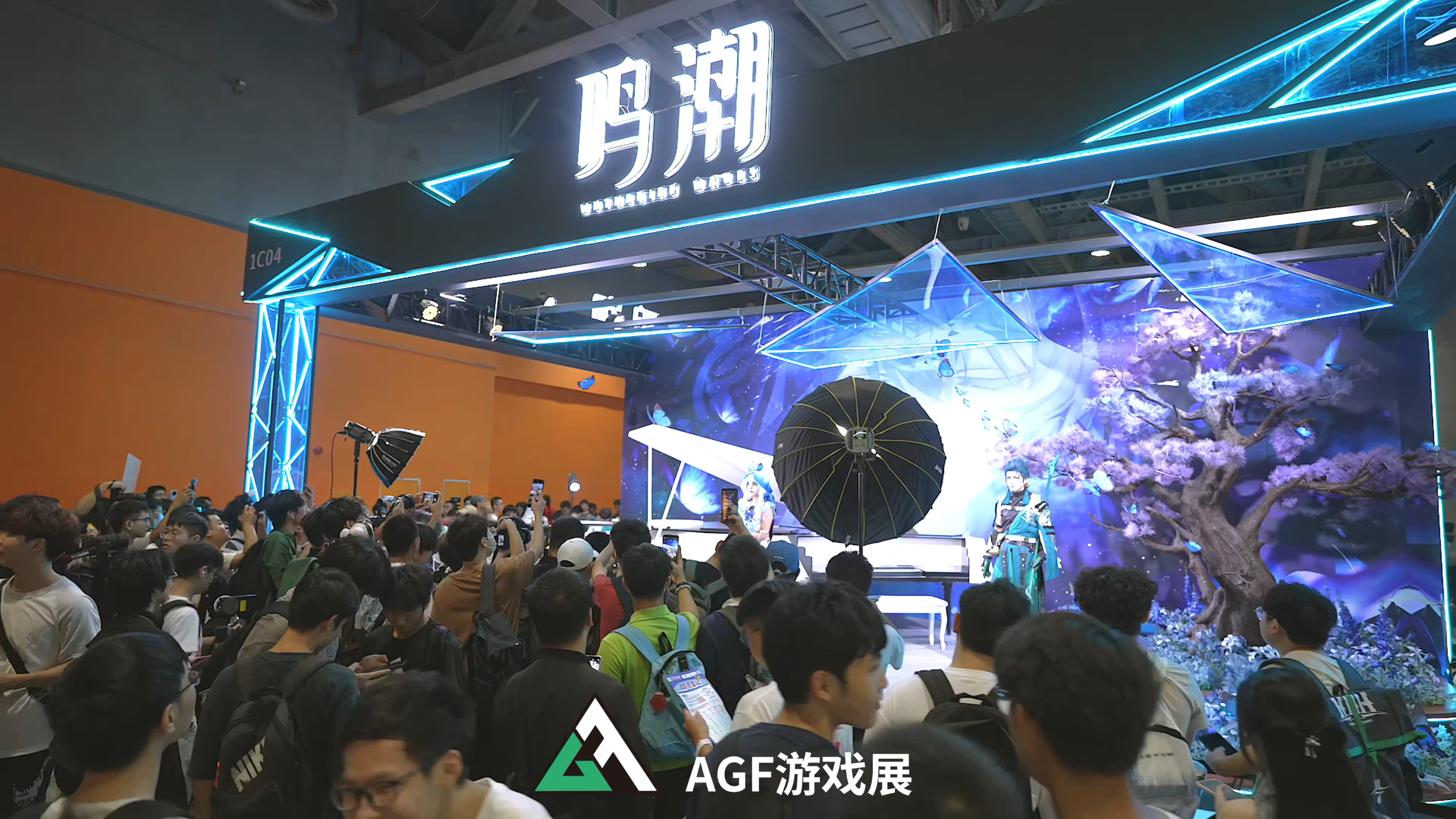 往届AGF游戏展现场图片  往届AGF游戏展现场图片