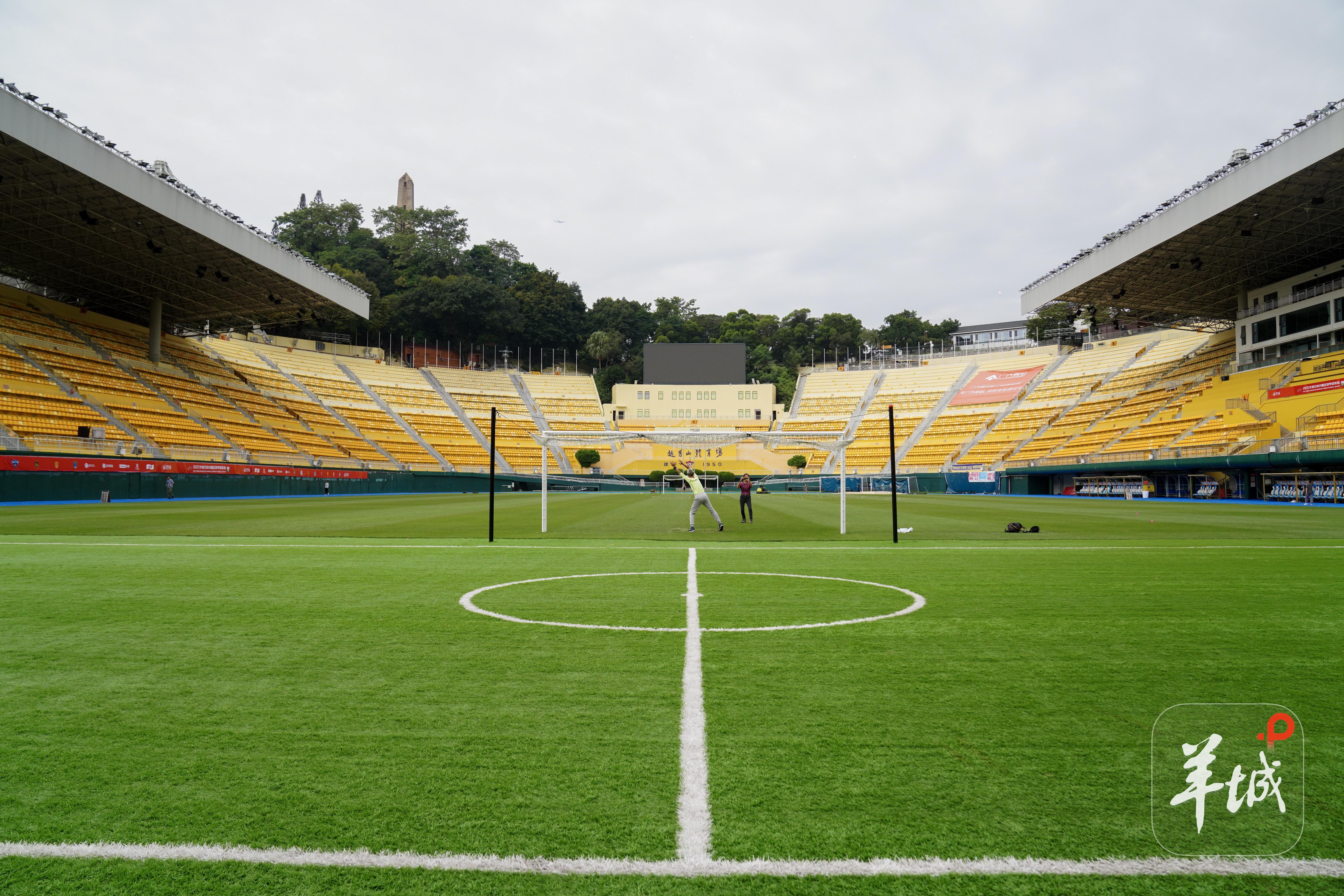 2025年10月30日，升级改造后的越秀山体育场