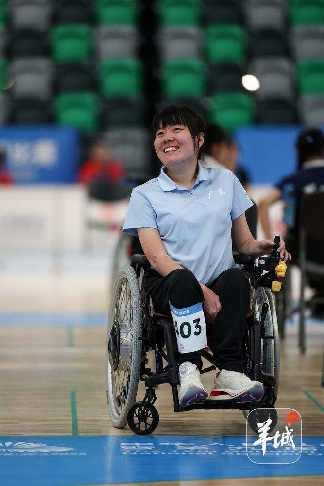 广东队选手林细妹获胜