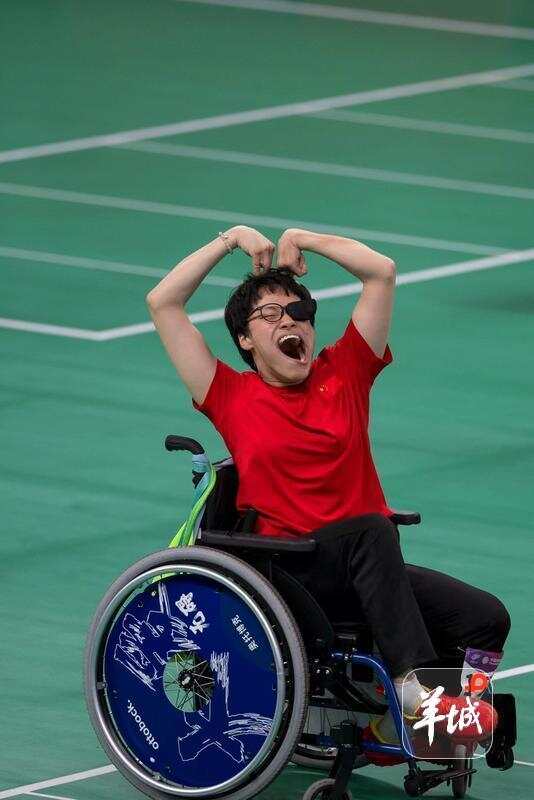 杨贝贝在此前比赛中  资料图