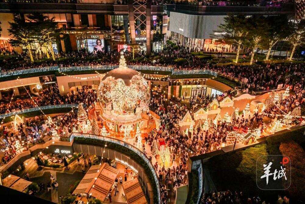 天环广场。羊城晚报记者 孙绮曼 摄