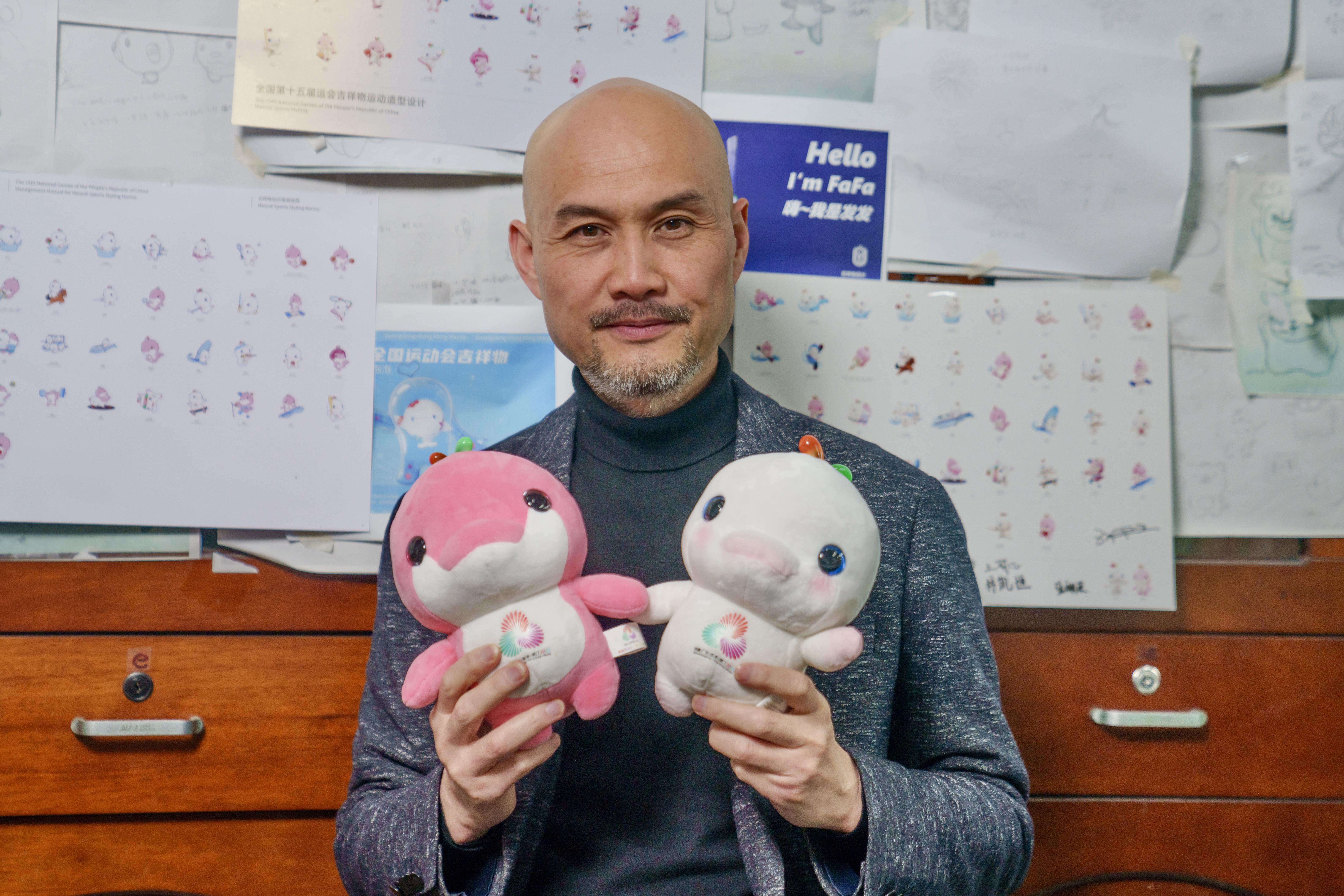 刘平云在工作室接受采访