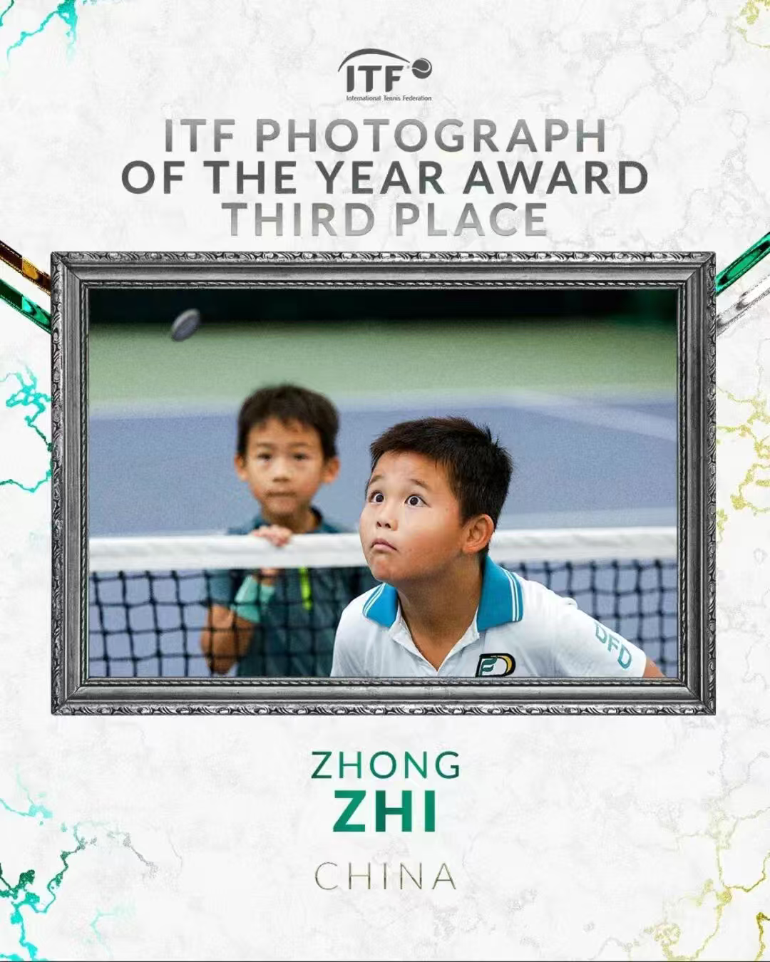 ITF公布2025年度十佳照片，中国摄影师钟智作品《挑边》荣获三等奖，成为榜单中唯一的中国影像