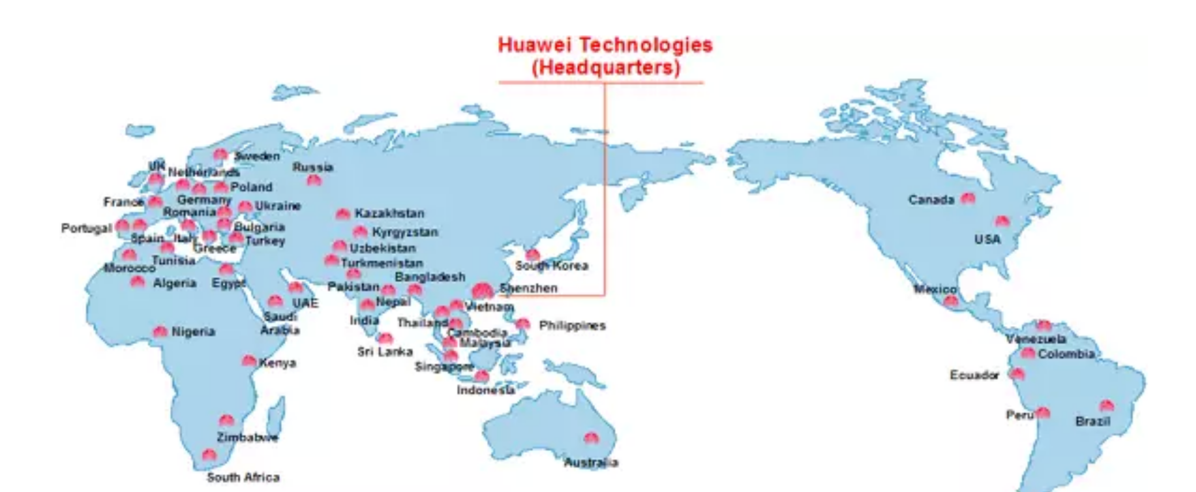  华为海外研发中心（资料图）