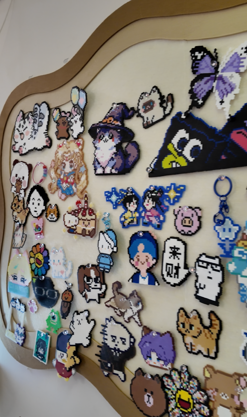 各式各样的拼豆作品 各式各样的拼豆作品