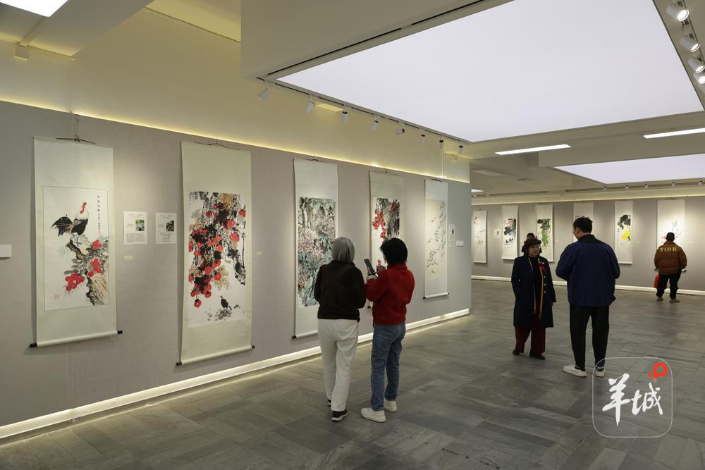 画展吸引市民参观。通讯员供图