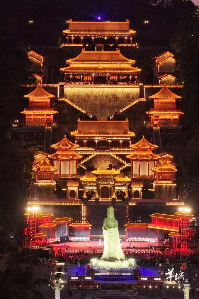 南沙天后宫亮灯仪式 南沙天后宫亮灯仪式