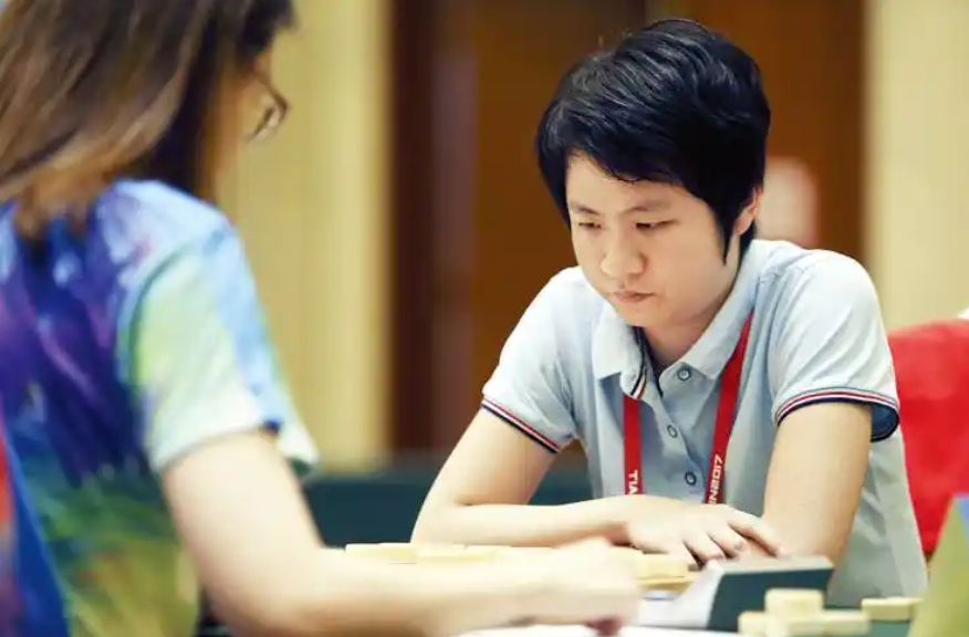 陈幸琳在全运会上击败唐丹