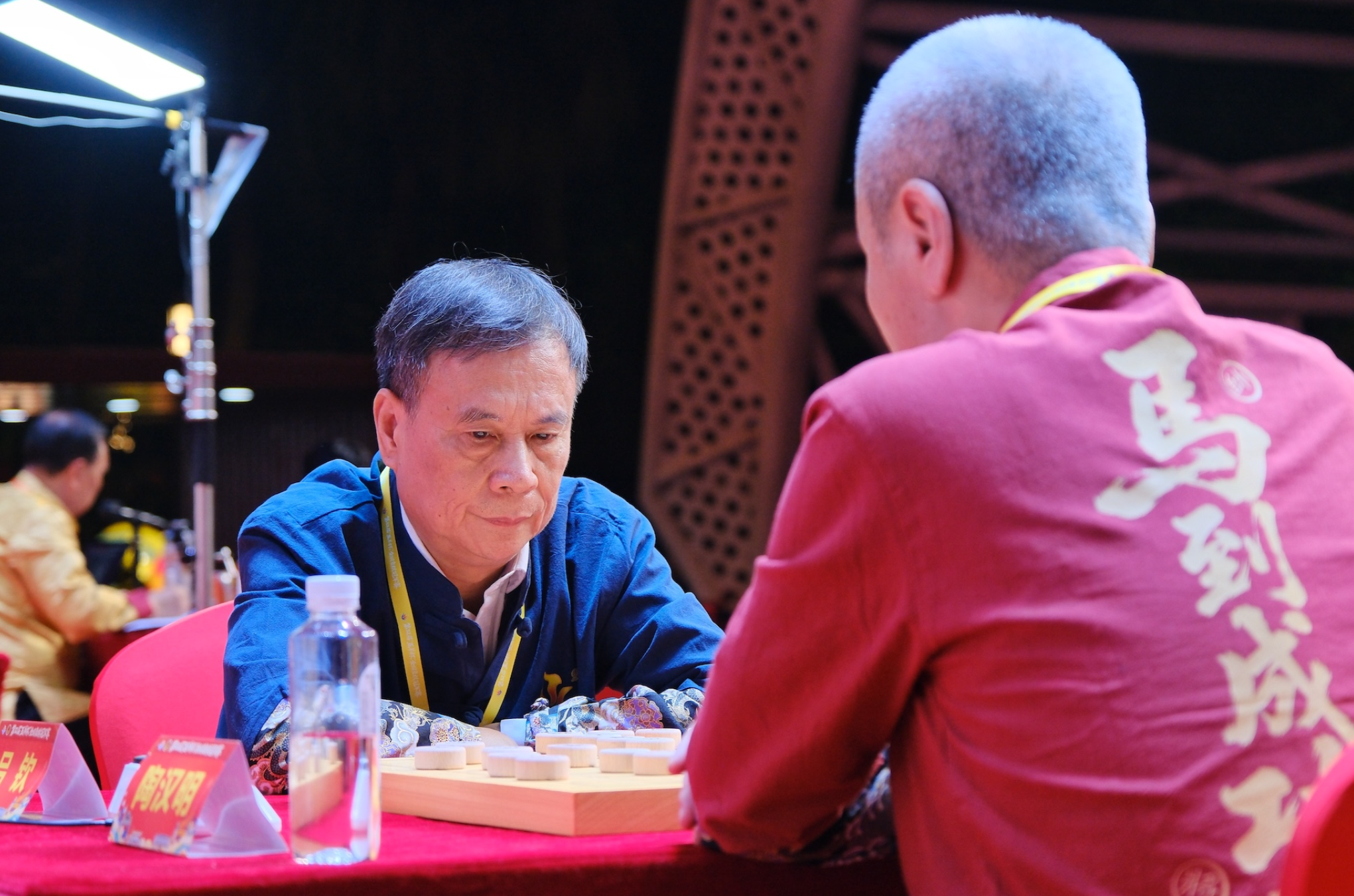 吕钦和陶汉明在比赛中 吕钦和陶汉明在比赛中