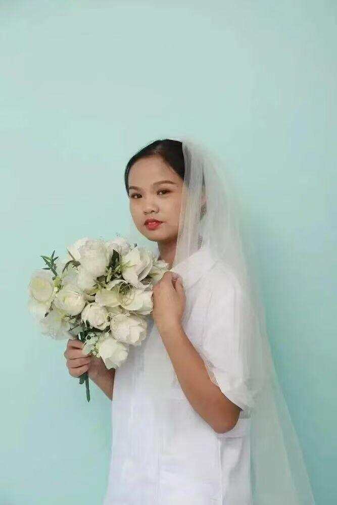  16岁时的胡心瑶