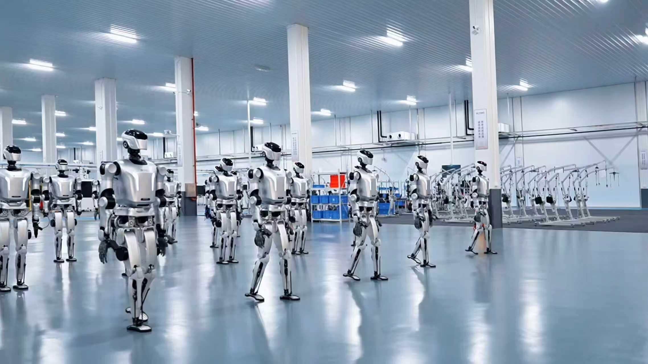 乐聚的人形机器人