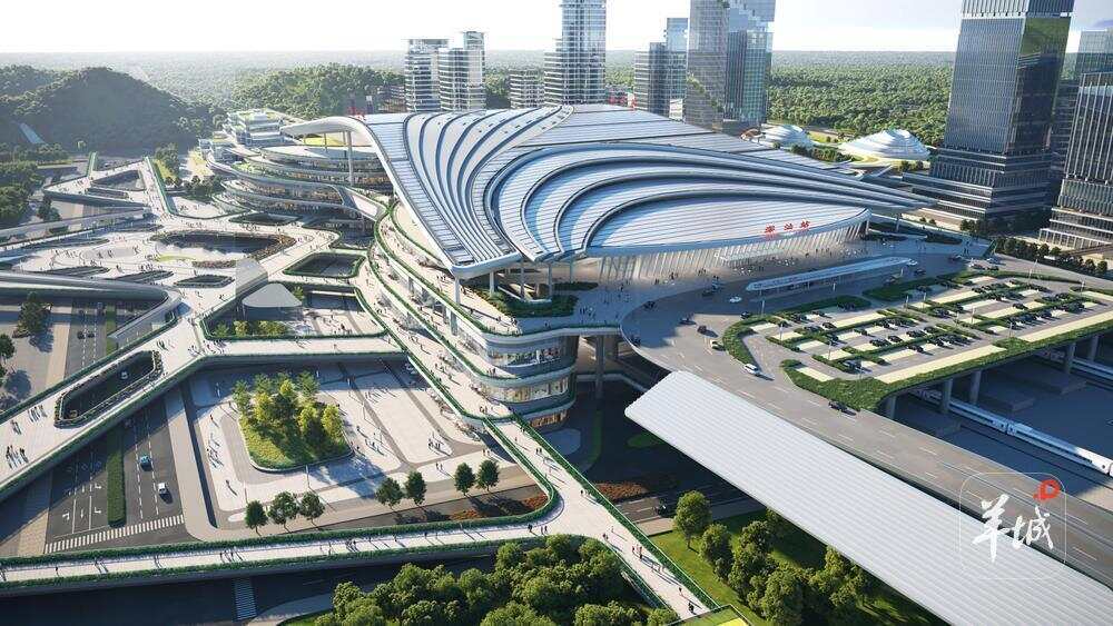 深汕站全面建成后将完善大湾区东翼交通布局 深汕站全面建成后将完善大湾区东翼交通布局