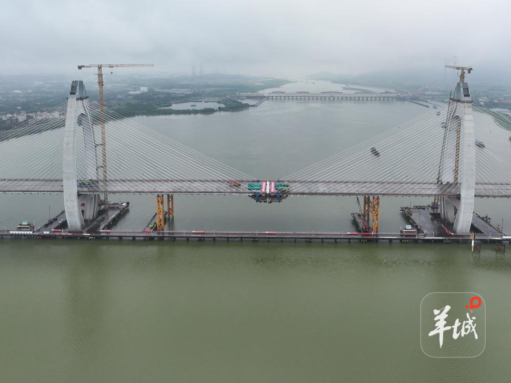 清花高速北江特大桥航拍图 清花高速北江特大桥航拍图