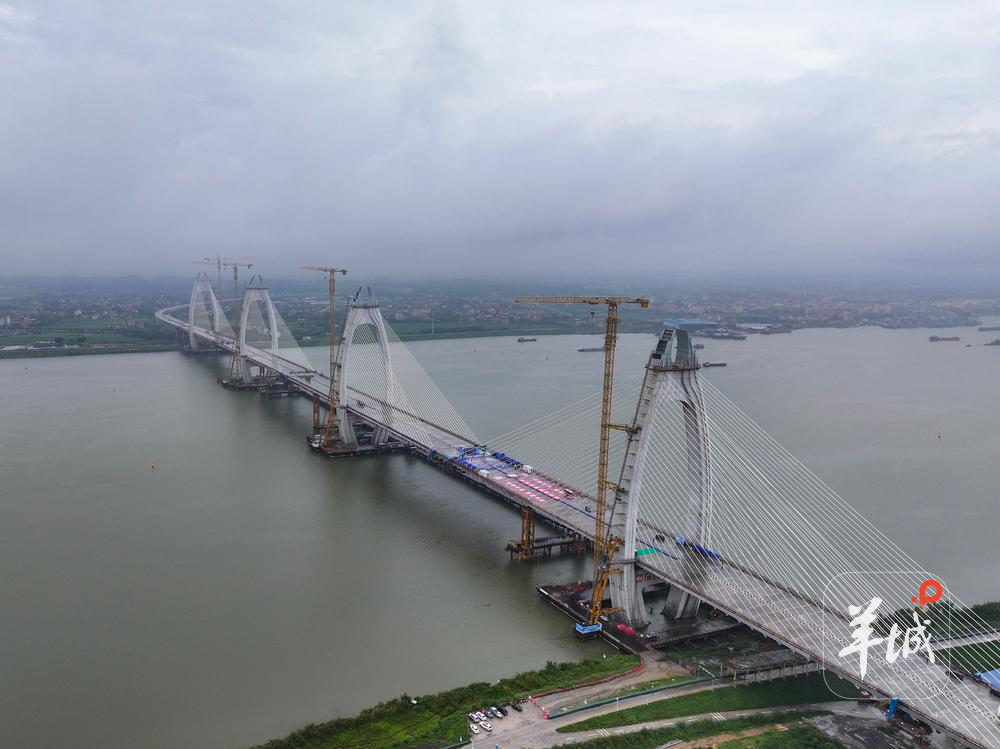 清花高速北江特大桥航拍图 清花高速北江特大桥航拍图