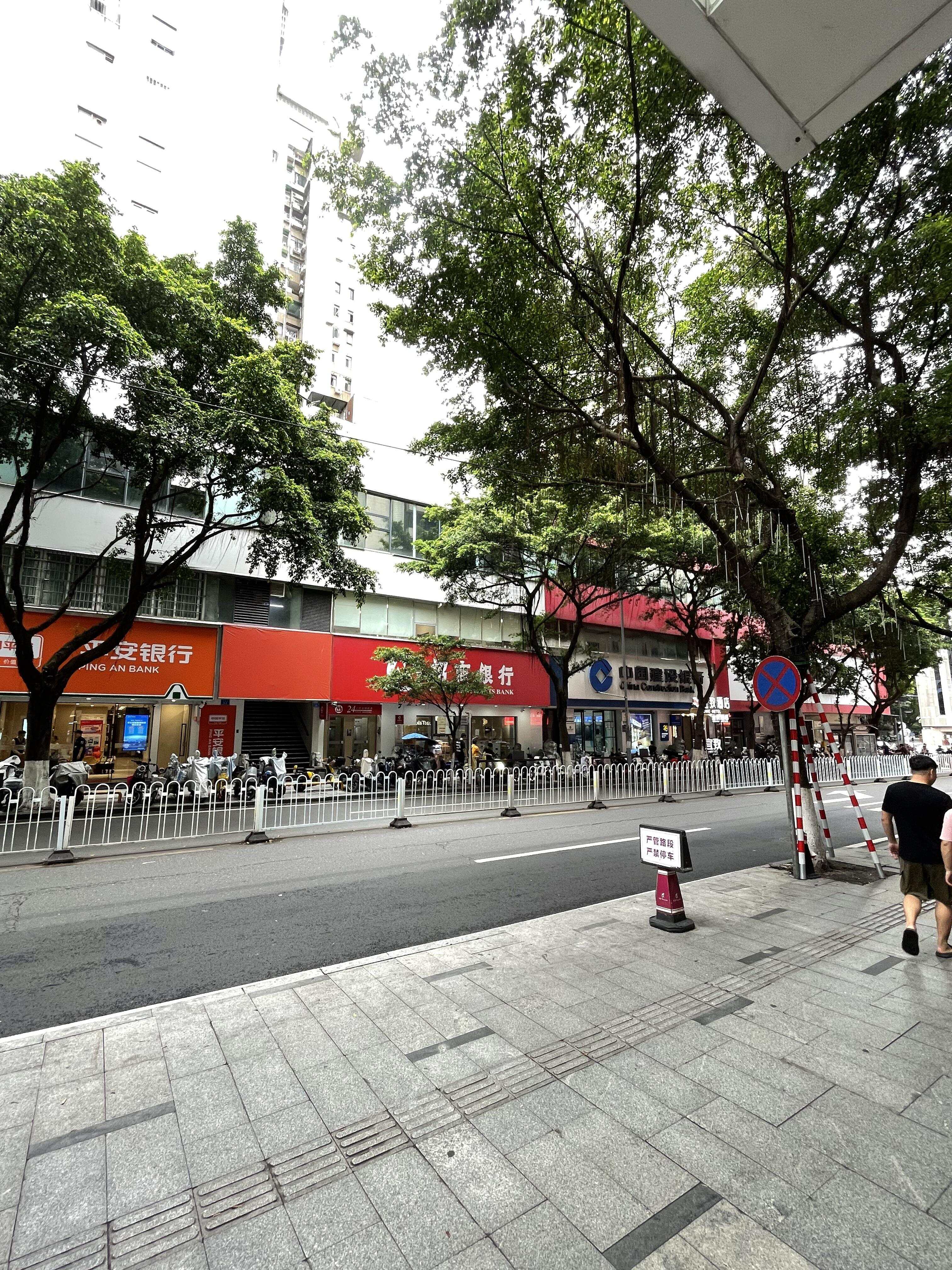 位于淘金路的银行机构