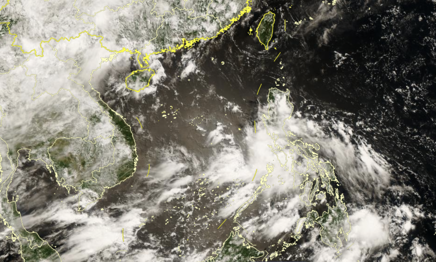 截至6月30日上午,菲律宾附近有热带扰动在活动。国家卫星气象中心风云四号卫星天气应用平台截图 截至6月30日上午,菲律宾附近有热带扰动在活动。国家卫星气象中心风云四号卫星天气应用平台截图