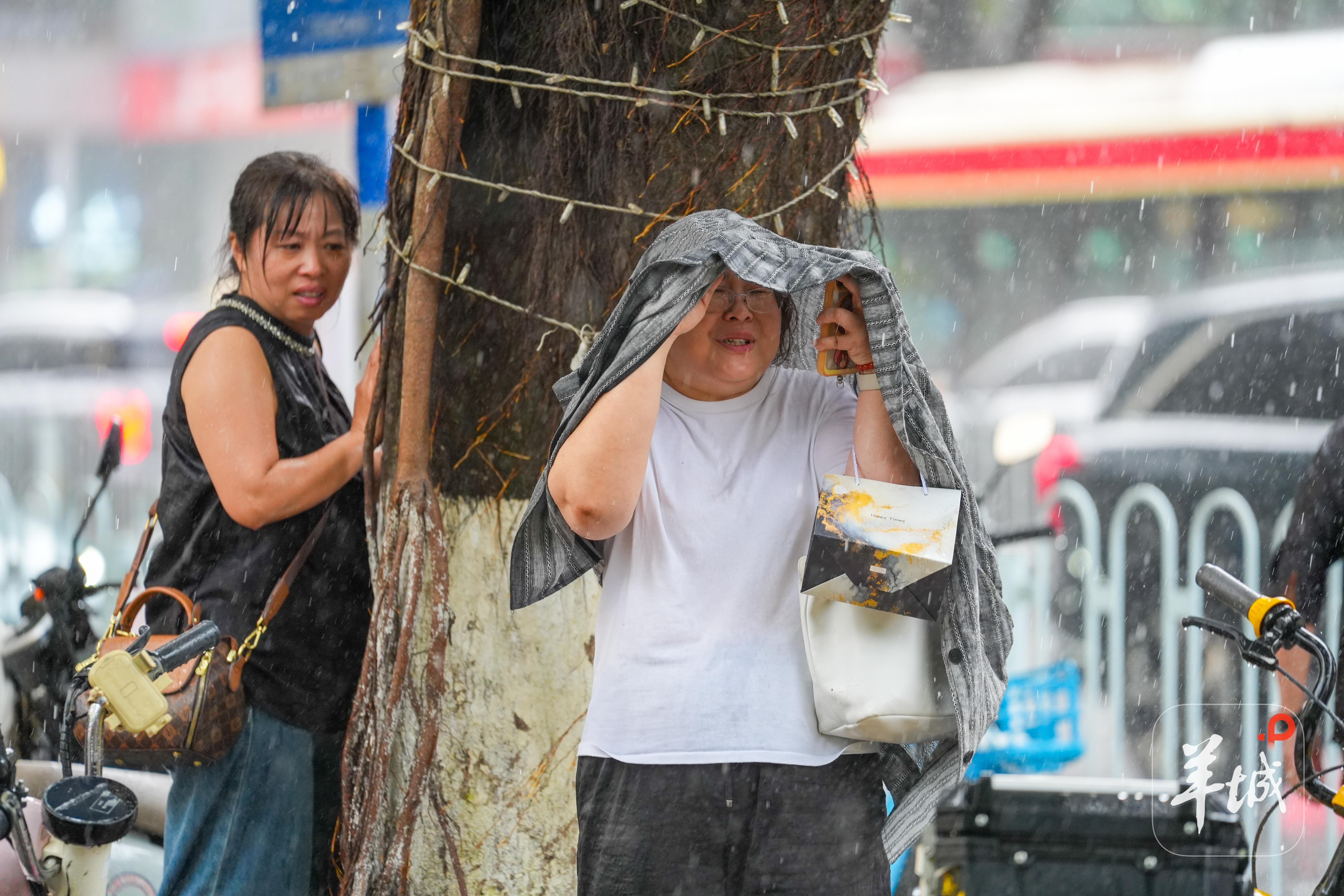  广东的雨“要从7月下到8月” 。羊城晚报记者 梁怿韬 摄