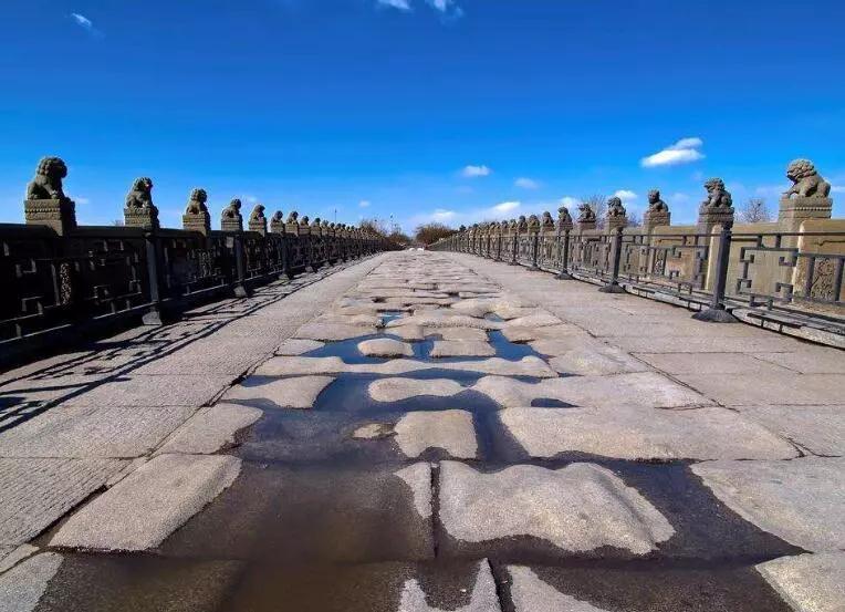 卢沟桥的结构图片