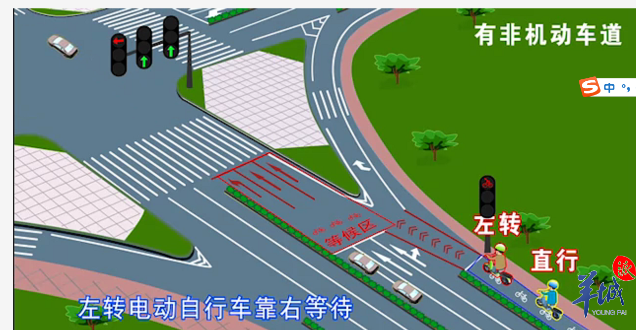 定了!以后惠州电动车在路口得这么走