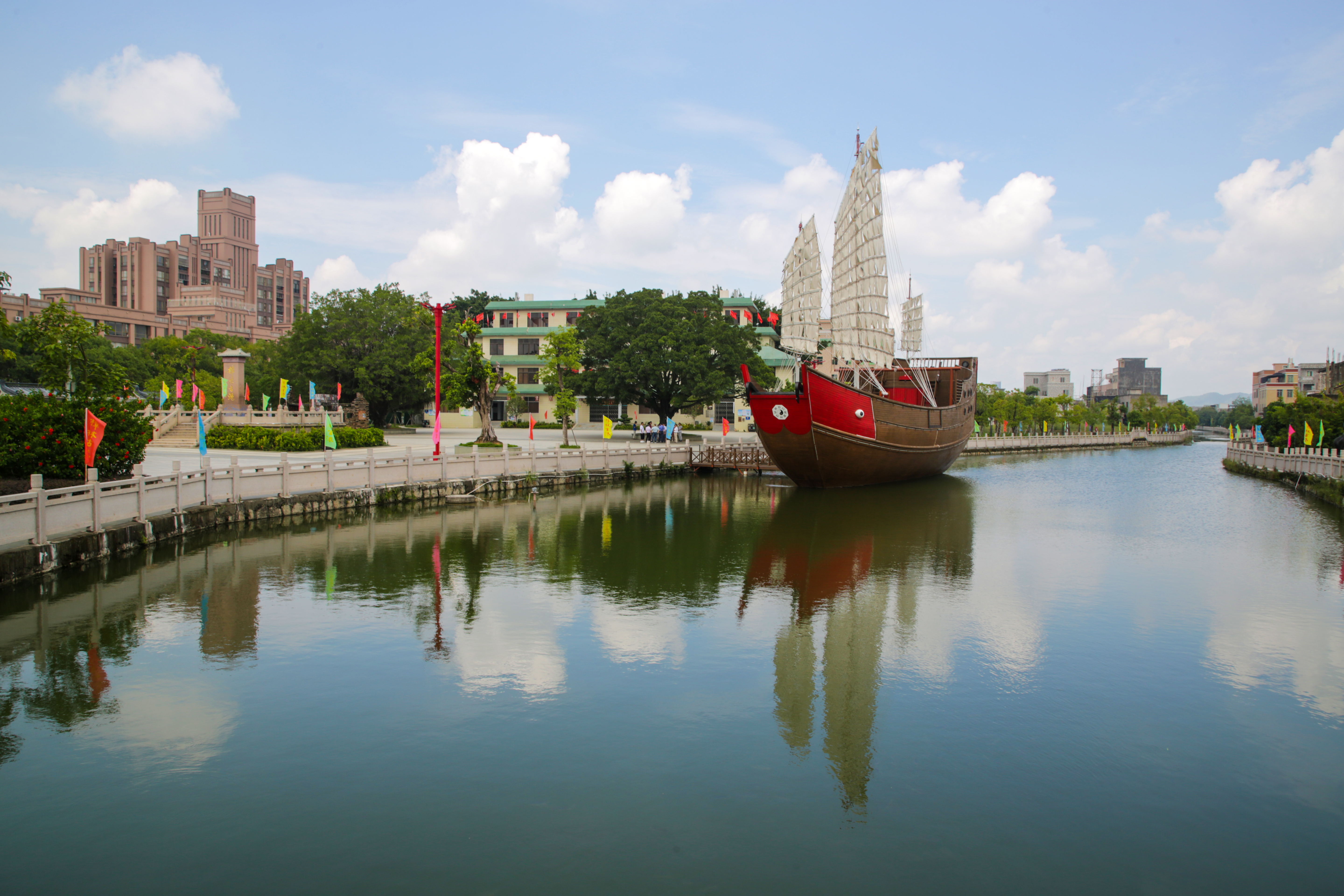 樟林古港红头船的来历图片